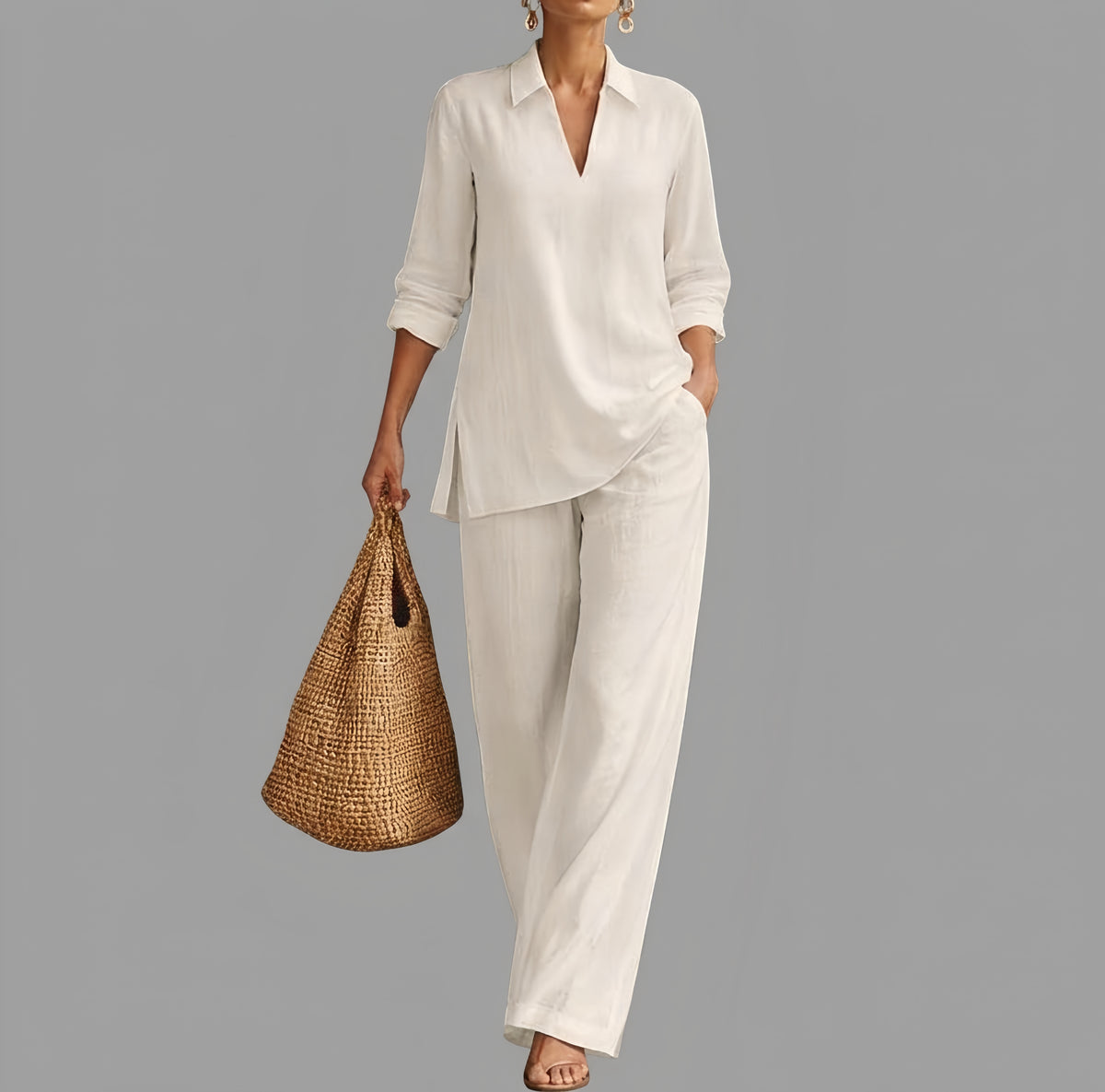Winter Long Sleeve Casual Set For Women